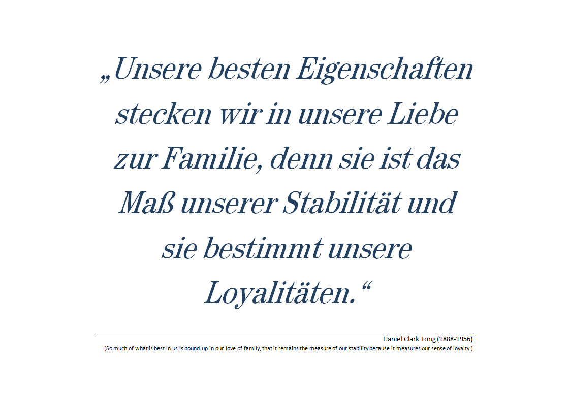 Haniel Long - unsere Loyalitäten